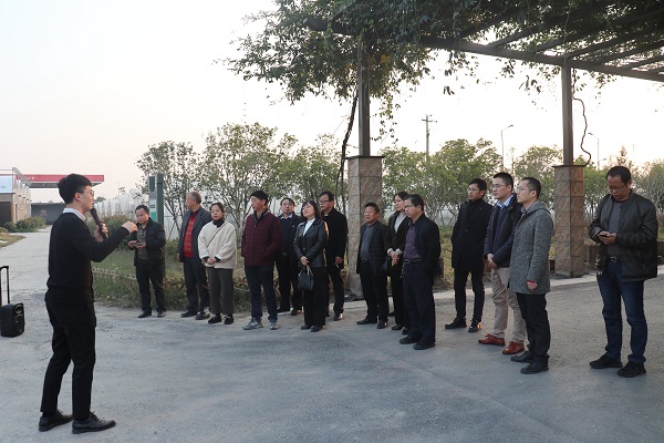 培训班参观芭乐视频APP污版临浦基地 培训班参观芭乐视频APP污版临浦基地