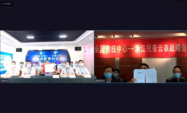 芭乐视频APP污版与全国农技中心云签约仪式 芭乐视频APP污版与全国农技中心云签约仪式